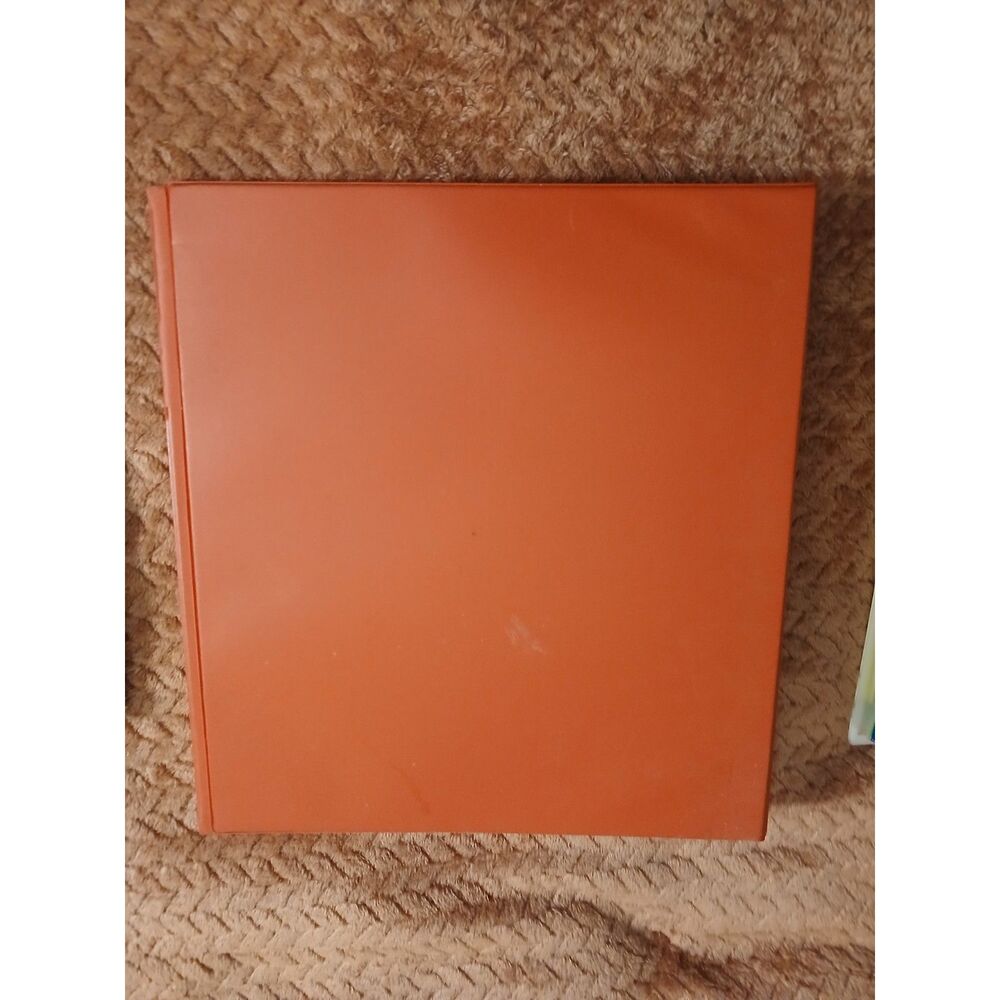 Red 3-Ring Presentation Binder Pocket Letter Size New Unused